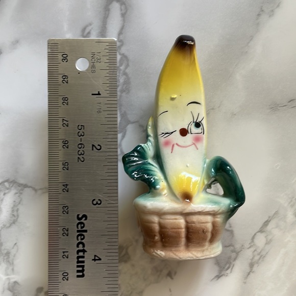 Vintage Kitschy Apomorphic winking Banana - Salt and Pepper Shakers, 1950's - Picture 10 of 11